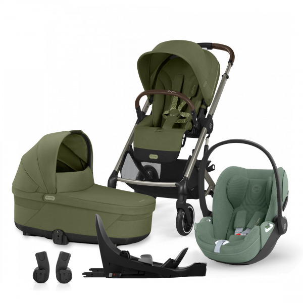 CYBEX Gold Balios S LUX 4in1 - Moss Green/Leaf Green